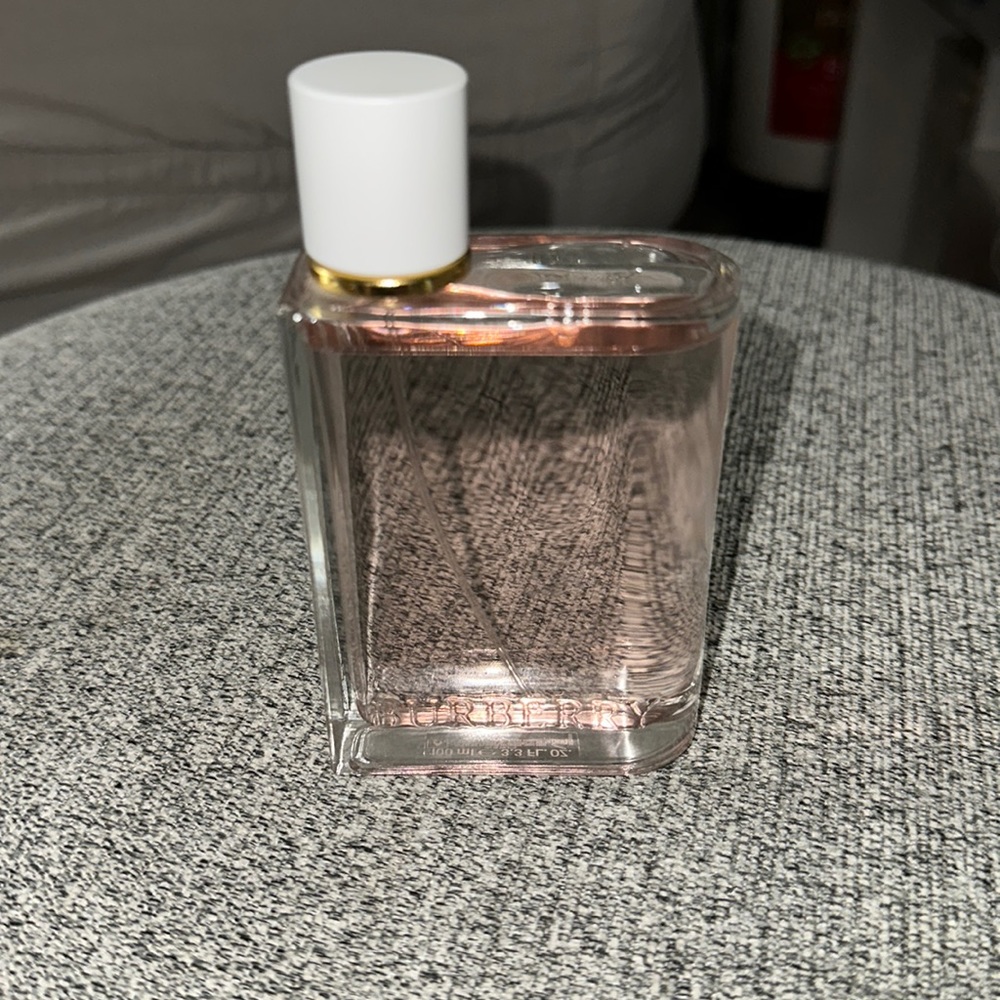 PRICE IS FIRM-Burberry her fragrance 3.3fl oz gently used, no box.